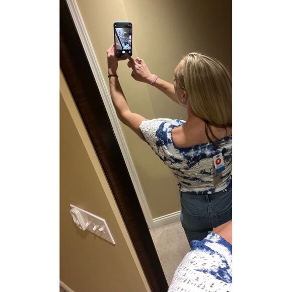 New women's Seaspice resort wear tye dye crop top size Small S retail 39.90$ - Picture 2 of 6